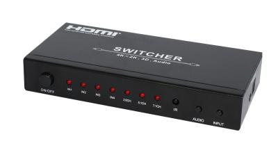 China HDMI-Schalter-Kasten mit Audio heraus, Rangierlok Unterstützung gemultiplextes HDMI 4 HDMI 1,4 eingegeben zu verkaufen