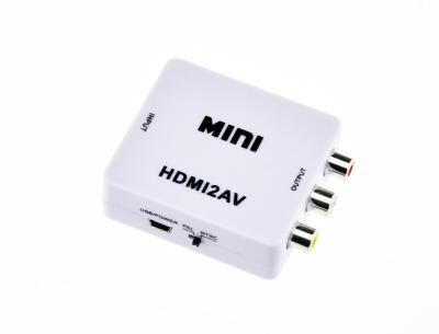 Chine Mini Portable blanc HDMI à l'appui prêt à l'emploi de convertisseur de poids du commerce NTSC/pal à vendre