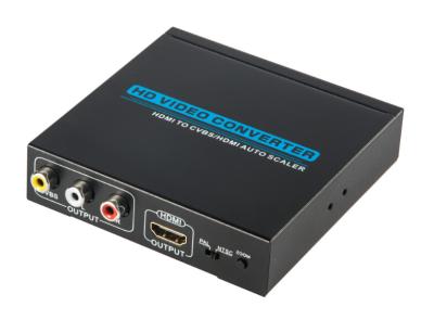 China HDMI ao conversor de CVBS/HDMI com o auto Scaler para o registrador do VCR DVD da tevê à venda