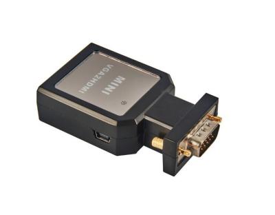 中国 可聴周波投入口、USB力モードが付いているVGAのコンバーター箱への1080P小型HDMI 販売のため