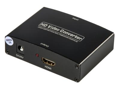 China Metal Case VGA Video Converter , VGA To Hdmi Converter With R / L Audio for sale