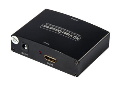 China 1080P HDMI TO VGA Converter with R / L Audio Support HDCP 1.2 for HDTV Retail for sale