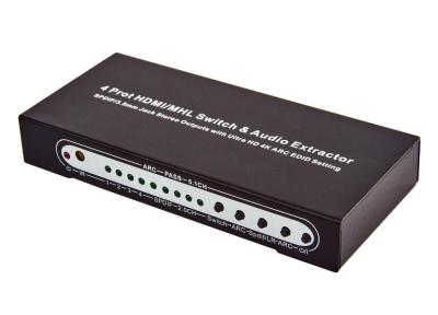 China Extrator audio do arco completo de HD Hdmi com apoio 3D/4K x 2K do interruptor de Hdmi de 4 portos à venda