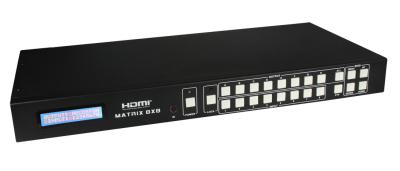 중국 8X8 HDMI 모체 스위처, 동시 CAT/HDMI 산출을 가진 모체 HDMI 스위치 판매용