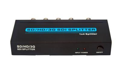 China SD 3G HD SDI Splitter 1 X 4 Support Resolutions Up To 1920 x 1080 for sale