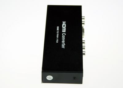 China HD HDMI To YPbPr Converter Support Audio Output R / L Analog And Optical for sale