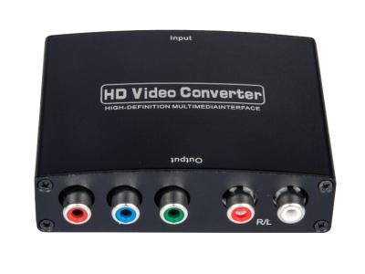 China Mini High Definition HDMI TO YPbPr Converter With 5V Power Adapter for sale