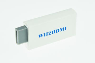 China White Wii HDMI Converter Game Converter Plug And Play For Wii Console for sale