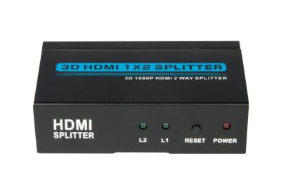 China 1080P 1.3 HDMI Signal Splitter 1 Input 2 Output 1 x 2 for HDTV for sale