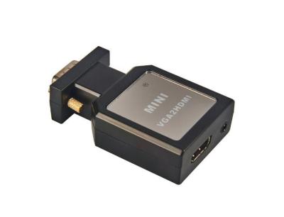 China MINI VGA + Audio TO HDMI VGA Converter for Indoor / Home Use for sale