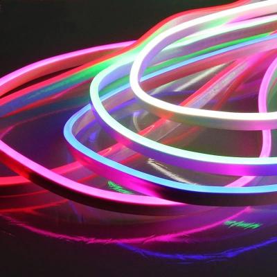 China Sports Stadiums Hot Sales Water Make DC 12v 24v Cuttable Led Neon Strip Rope Wholesale Multicolor Led Strip Light Heavy Duty 25mm Led Neon for sale