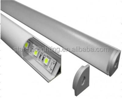 China aluminum v shape aluminum profile bar for led strips for sale