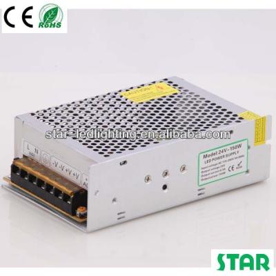 China 24v 150w New Design CE ROHS AC Dc Rectifier 166*105*45 for sale