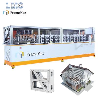 China Hotels Light Gauge Steel House Framing Prefabricated Roll Forming Machine for sale