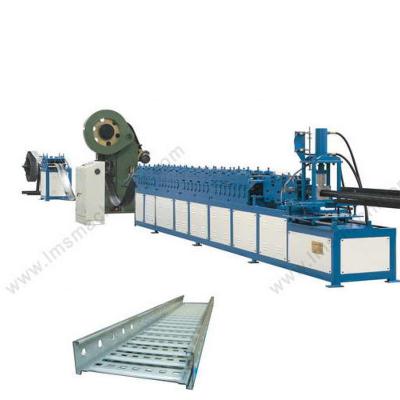 중국 Building Material Shops LMS Adjustable Cable Tray Punch Holes Scaffolding Roll Forming Machine 판매용