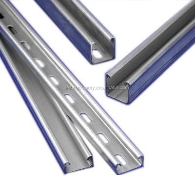 Κίνα Carbon Steel LMS Solar Structure /Slotted Uni-Struct Profile Roll Forming Machine προς πώληση