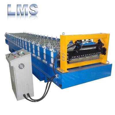 중국 Building Material Shops Floor Deck Roll Metal Forming Floor Tile Making Machine 판매용