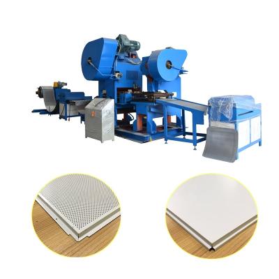 China Building Material Shops Aluminum LMS Ceiling Panel Machine With Perforation Full Auto Line en venta