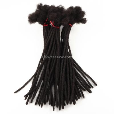 China 100% Handmade Afro Curly Wave Crochet Hair Dreadlocks Extensions Orientdreads X-small Size Can Be Bleached For Black Women for sale