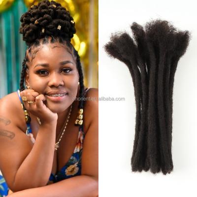 China Afro Curly Wave Orientdreads 0.6cm Thickness Hair Dreadlocs Locs Extensions Small Size Hair for sale