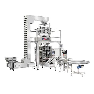 China Full Automatic Potato Chips Packaging Food Best Price Nitrogen Snacks Machine for sale