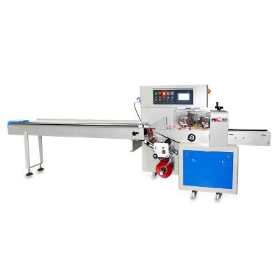 China Beverage CE Certificate Horizontal Pillow Bag Flow Package Bread Packing Machine Price for sale