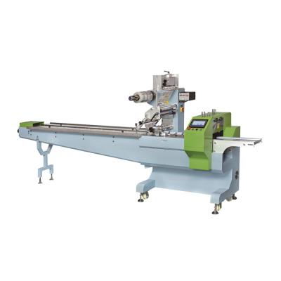 China Semi automatic beverage pillow packing machine MK-300S for mooncake servo packing machine for bagels for sale