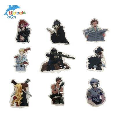 China Wholesale Ready Printed 2*2*1cm Condition Figure Character Acrylic Standeers for sale