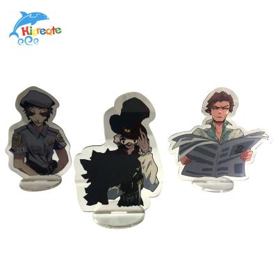 China Wholesale Acrylic Drawing 2*2*1cm Printing Standee Character Standee Display Stand for sale