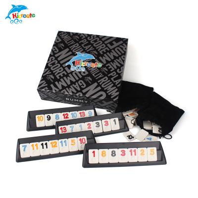 China Custom high quality paper rummy games chip for sale