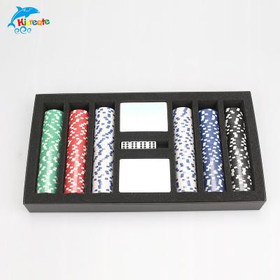 China Premium Paper Poker Chips Game PP Poker Chip Case for sale