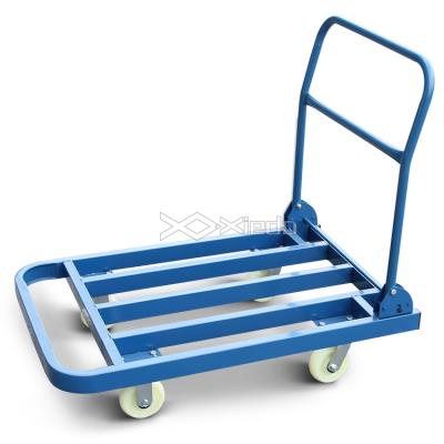 China Factory Industrial Sale Warehouse Platform Truck Fordable Cart for sale