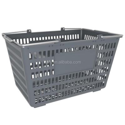 China Unfolding Wire Basket Handle Basket Market Basket for sale