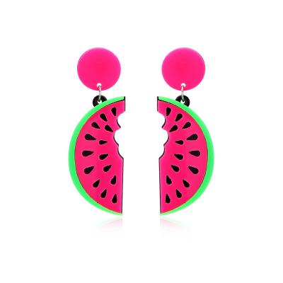 China Hyperbole fruit earrings pineapple pepper banana cherry usual creative avocado exaggerated earrings for sale