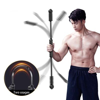 China Hot Selling Fiber Glass+TPR Indoor Assistant Fitness Equipment Dual Function Prop Flix Stick for sale