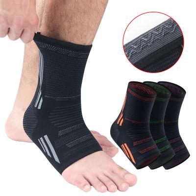 China Sports Ankle Brace Factory Price Ankle Support Ankle Bandage Nylon Compression Sheaths Brace Customized Fitness Exercise Foot Care for sale