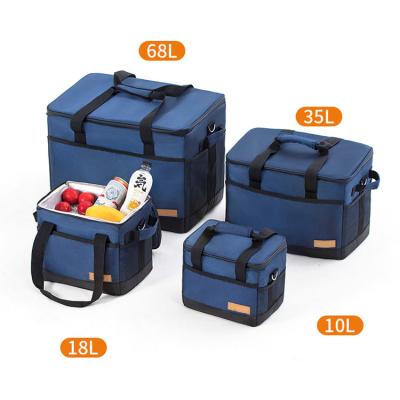 China Waterproof Mini Fridge Car Fridges Ice Cooler Box Rotomolded Cooler Box For Outdoor Foldable Camping Fridge for sale