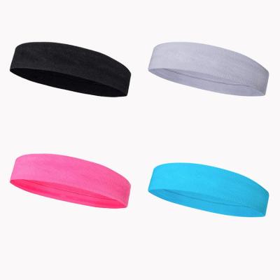 China Universal Custom Comfortable Cloth Hair Head Tie Head Tie Sports Cool Headband For Women Men for sale