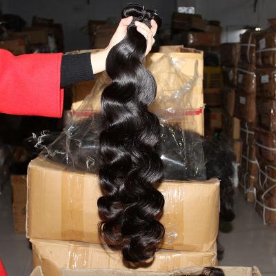 China Brazilian Unprocessed 100% Virgin Body Wave Hair Weave Bundles Brazilian Body Wave Hair Extension Bundles for sale