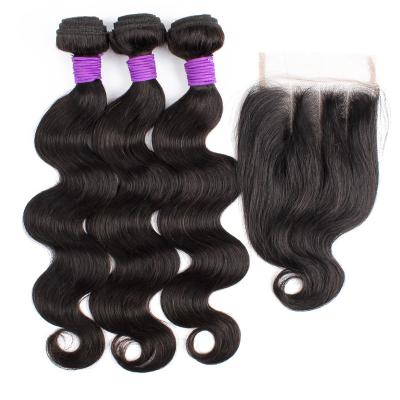 China Wholesale Raw Unprocessed Loose 10a Grade Mink Brazilian Body Wave Weave Cuticle Aligned Virgin Hair Vendors 100 Bundles With Closure for sale