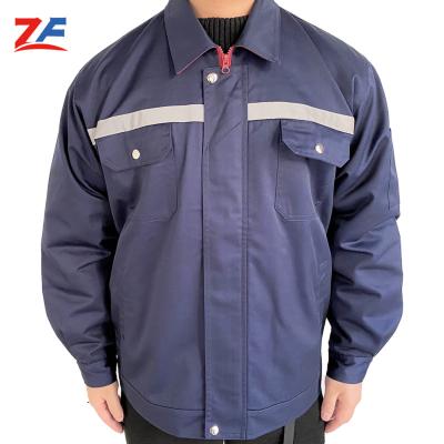 China Arm Cut Heavy Duty Work Wear Reflective Coverall Cut Heavy Duty High Visibility Anti Cut Safety Clothing for sale