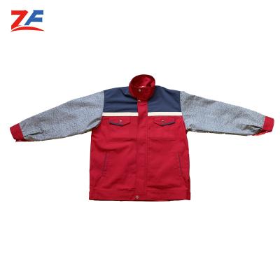 China Arm Cut Abrasion Resistant Work Wear Stainless Steel Glass Resistant Factory Staff Transport Clothing for sale