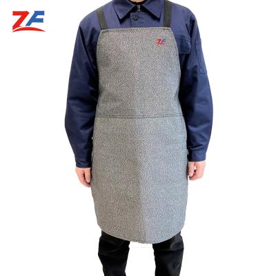 China Anti-CUT Cut Apron Resistant Abrasion Resistant Apron For Working Safety Metal Glass Making for sale