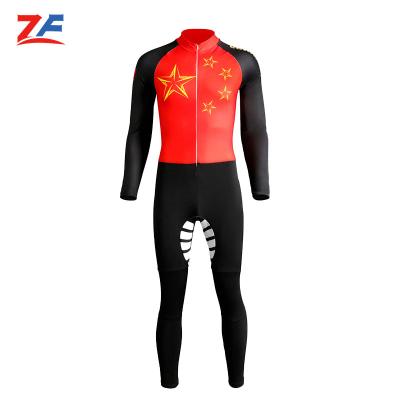 China Hot Breathable China Custom Design Ice Speed ​​Shorts Tracksuit Unisex Skating Suit for sale