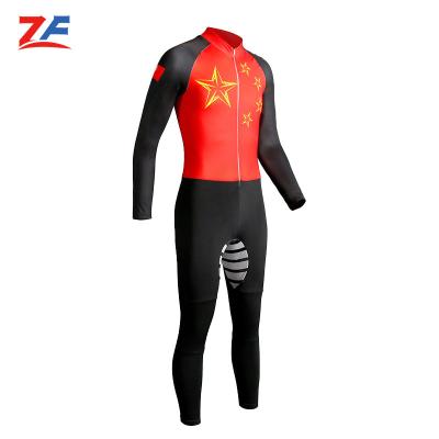 China High Quality Breathable Wholesale Custom Short Track Ice Skin Suit Speed ​​Skating Skating Suit for sale