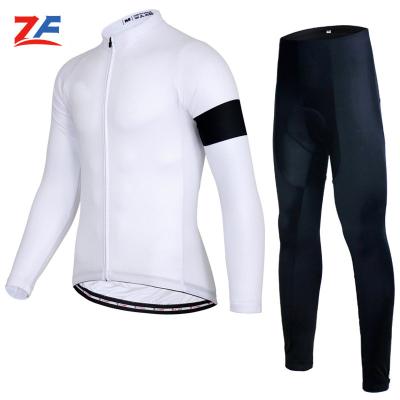 China Breathable Cycling Custom Clothes Two Piece Sets Cycling Suits Cycling Clothing Biker Wears for sale