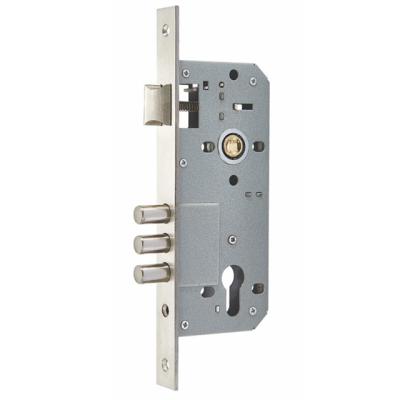 China Wide Application Cheap Factory Price, 8545 Mortise Door Lock With 3 Round Anti-saw Bolt for sale