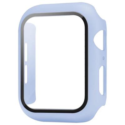 China High Quality Smart Watch For Apple Watch 38 40 42 44mm PC Case With Tempered Glass Screen Protector for sale