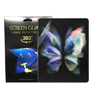 China Nano Ultra Thin Flexible TPU Protective Film Screen Protector For Samsung Galaxy Z Fold 3 5G for sale