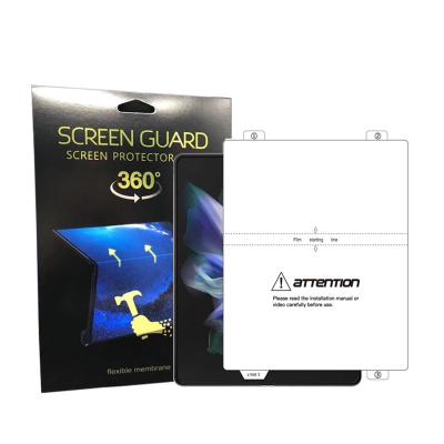 China Flexible For Samsung Galaxy Z Fold3/Z Fold 2/Z Fold 1 W20 5G Full Cover Soft Clear Soft TPU Film Screen Protectors for sale